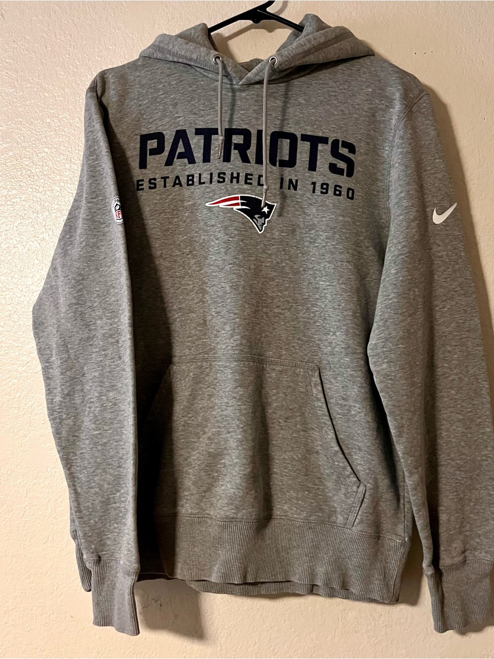 Nike NFL New England Patriots Pull-Over hoodie (M)